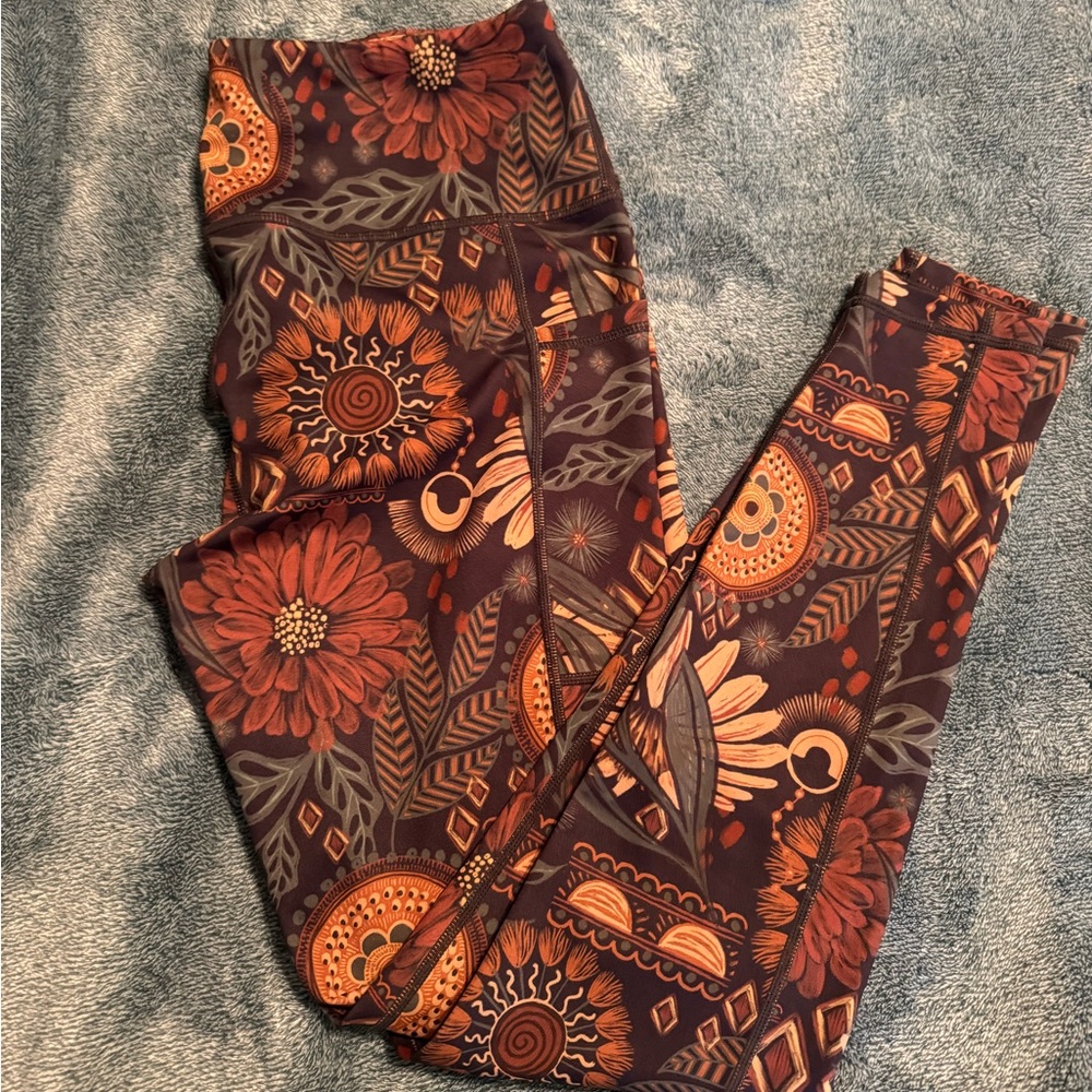 Floral Patterned Leggings
